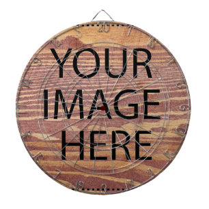 Personalised Custom Your Own Photo & Text Dartboard