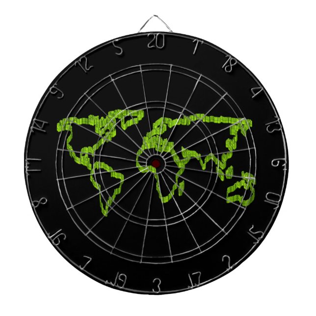 Personalised Custom Your Own Photo & Text Dartboard (Front)