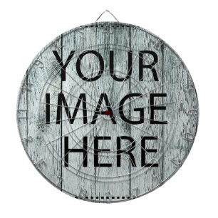 Personalised Custom Your Own Photo & Text Dartboard