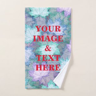 Personalised Custom Your Own Photo & Text Hand Towel