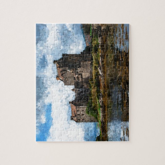 Personalised Custom Your Own Photo & Text Jigsaw Puzzle (Vertical)