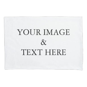 Personalised Custom Your Own Photo & Text  Pillowcase