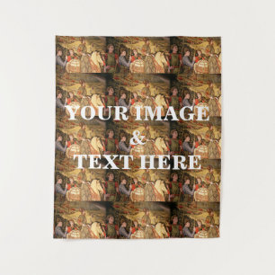 Personalised Custom Your Own Photo & Text Tapestry