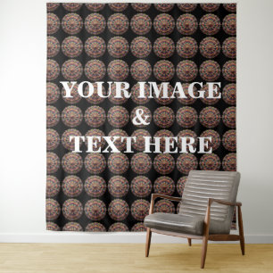 Personalised Custom Your Own Photo & Text Tapestry