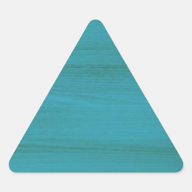 Personalised Custom Your Own Photo & Text Triangle Sticker (Front)