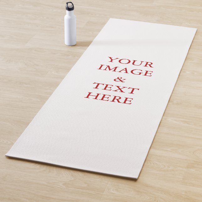 Personalised Custom Your Own Photo & Text Yoga Mat (In Situ)