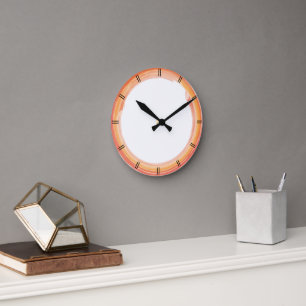 Personalised Custom Your Own  Round Clock