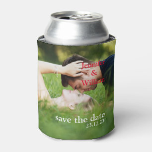 Personalised Custom Your Own Wedding Photo Can Coo Cooler