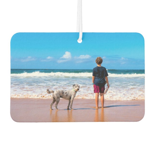 Personalised Custom Your Pet Photo Air Freshener (Front)
