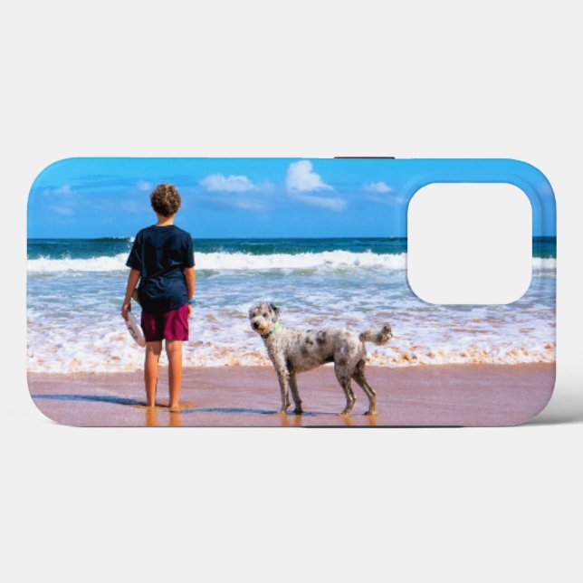 Personalised Custom Your Pet Photo iPhone Case (Back (Horizontal))