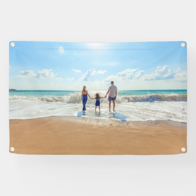 Personalised Custom Your Photo Banner (Horizontal)