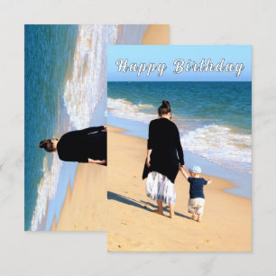 Personalised Custom Your Photo Birthday Cards