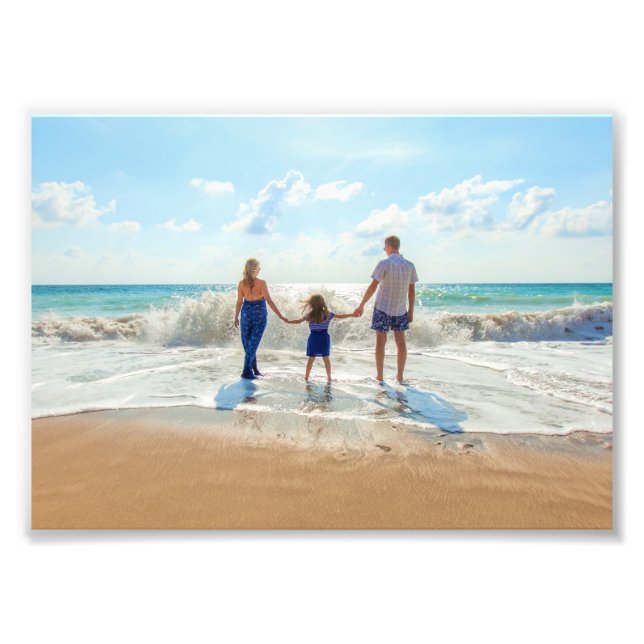 personalised Custom Your Photo Print Poster (Front)