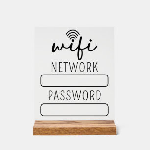 Personalised Customer Wifi Account Sign