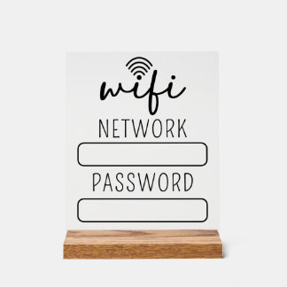 Personalised Customer Wifi Account Sign