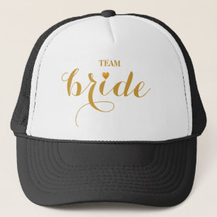 Personalised Customise Team Bride Trucker Hat