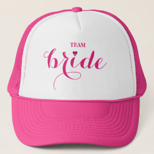 Personalised Customise Team Bride Trucker Hat