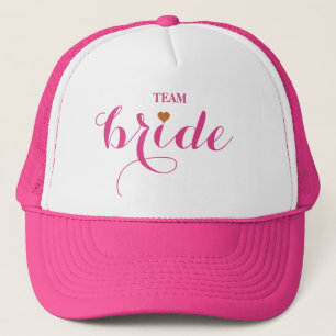 Personalised Customise Team Bride Trucker Hat
