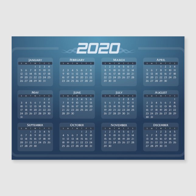 Personalised Customised 2020 (Front)