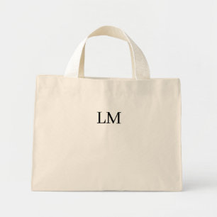 Personalised customised chain canvas tote bag