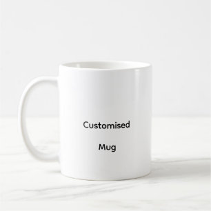 Personalised Customised Classic Mug, 11 oz  Coffee Mug