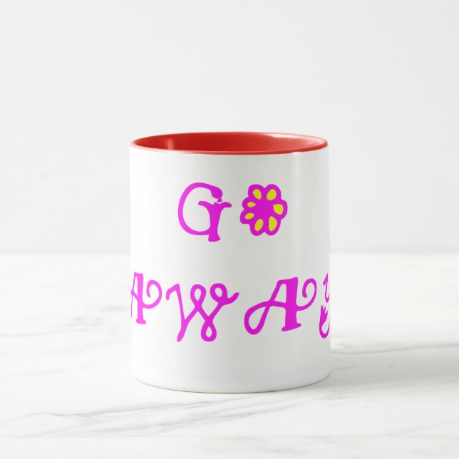 Personalised Customised Coffee Mugs With Imprint (Center)