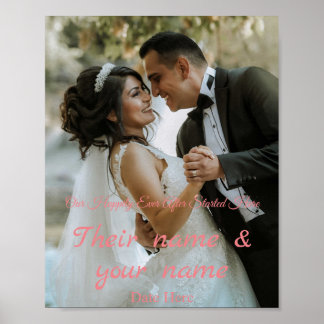 Personalised Customised Photo Poster Prints
