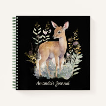 Personalised Cute Baby Deer in Nature 