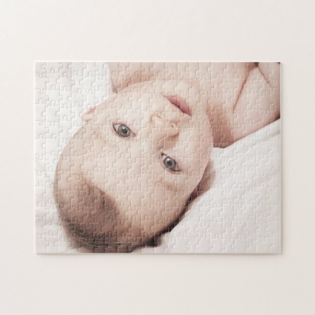 Personalised Cute Baby Photo Puzzle (Horizontal)