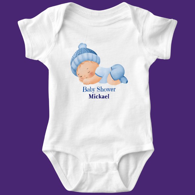 Personalised Cute Baby Shower  Bodysuit (Creator Uploaded)
