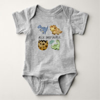 Personalised cute Babysaurus Cute wild Jurassic