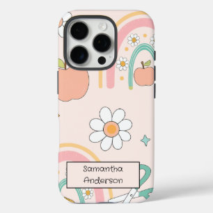 Personalised Cute Back to School   for Kids -  iPhone 16 Pro Case