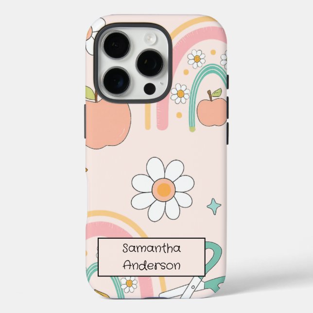 Personalised Cute Back to School | for Kids -  Case-Mate iPhone Case (Back)
