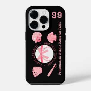 Personalised Cute Baseball iPhone Cases for Ladies