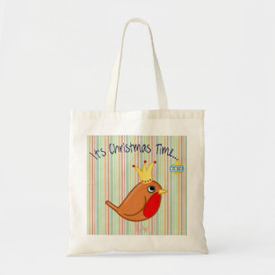 Personalised Cute Bird Tote Bag