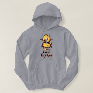 personalised Cute cartoon Halloween duck vampire Hoodie