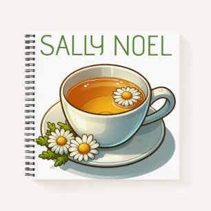 Personalised cute colourful notebook