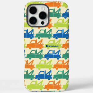 Personalised Cute Colourful Tow Truck iPod Touch iPhone 16 Pro Max Case