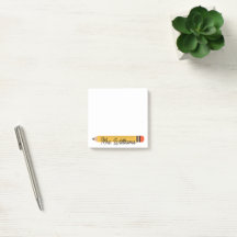 Personalised Cute Crayon Teacher Back to School 