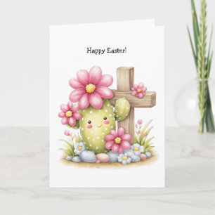Personalised Cute Desert/Southwestern Easter Card