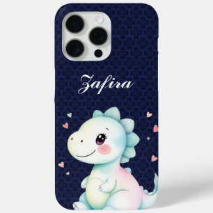 Personalised Cute Dinosaur iphone case 15 pro