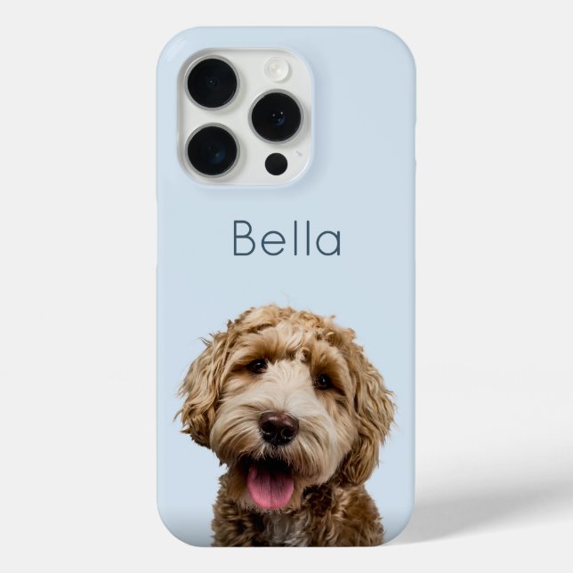 Personalised Cute Dog Phone Case (Back)