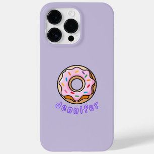 Personalised Cute Doughnut Design Case-Mate iPhone 14 Pro Max Case