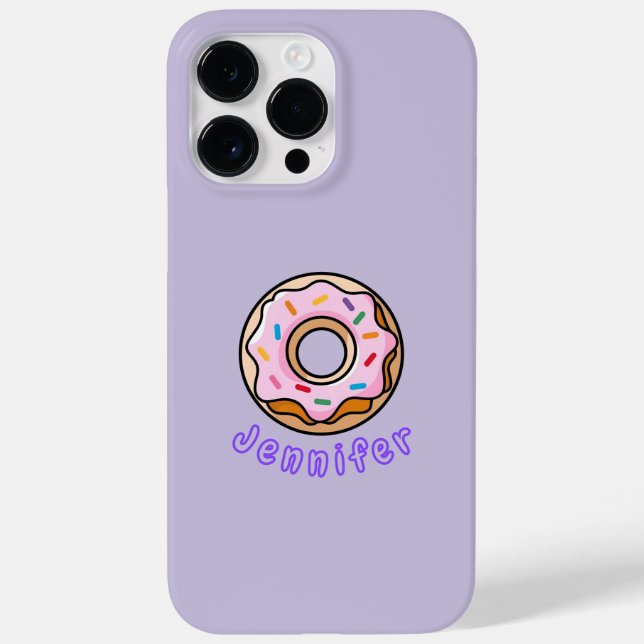 Personalised Cute Doughnut Design Case-Mate iPhone Case (Back)