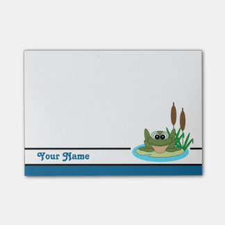 Personalised Cute Frog Post-it® Notes