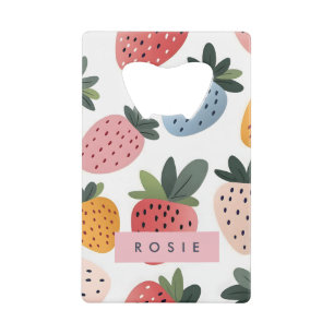 Personalised Cute Fruit Strawberry Pattern