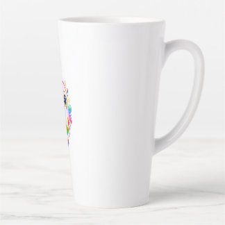 Personalised Cute Ghost Halloween Photo Shirt Latte Mug
