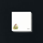 Personalised Cute Hedgehog Post-it Notes<br><div class="desc">Cute design features illustration of hedgehog in nature. Personalise with name or personal message. Perfect holiday gift for anyone. Use Edit Design button to resize or reposition image,  change font style/colour,  etc or use Transfer Design feature to transfer image to other merchandises of your choice.</div>