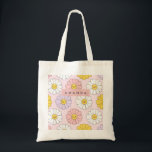 Personalised Cute Kawaii Pastel Daisy Flower Faces Tote Bag<br><div class="desc">This pastel daisy collection? It’s essentially happiness, strategically designed. Soft pinks, bright yellows, cool lavenders—all thoughtfully selected to create an approachable, positive look. Each daisy even gets its own smile. It’s crafted to resonate with customers who want more than the usual. Personalisation isn’t just a bonus here—it’s core. Put your...</div>