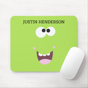 Personalised Cute Kids Monster Mouse Pad/Desk Mat Pad